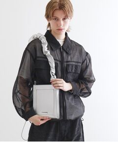 tk.TAKEO KIKUCHI / ティーケー タケオキクチ ショルダーバッグ | プレートドロストショルダーバッグ