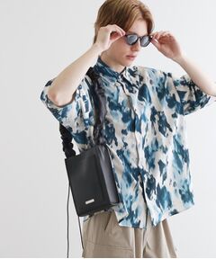 tk.TAKEO KIKUCHI / ティーケー タケオキクチ ショルダーバッグ | プレートドロストショルダーバッグ