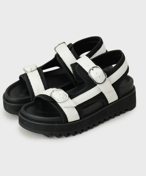 tk.TAKEO KIKUCHI / ティーケー タケオキクチ サンダル | 身長＋4.2cmアソートシャークソールボリュームサンダル | 詳細21