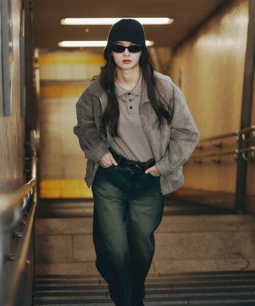 tk.TAKEO KIKUCHI / ティーケー タケオキクチ ハット | ワッフルニットバケットハット | 詳細6