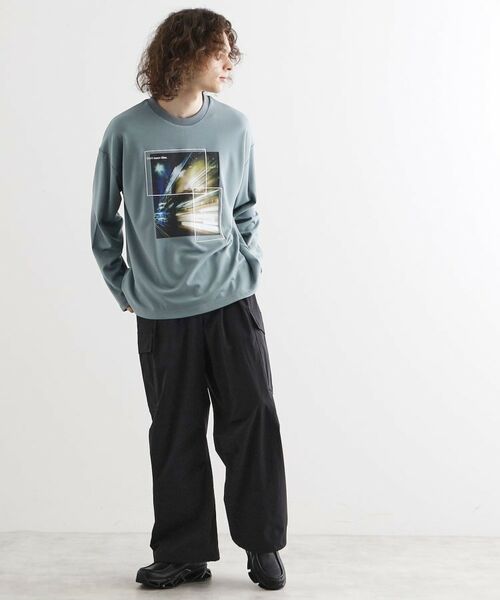 tk.TAKEO KIKUCHI / ティーケー タケオキクチ Tシャツ | ネオングラフィックロンT | 詳細11