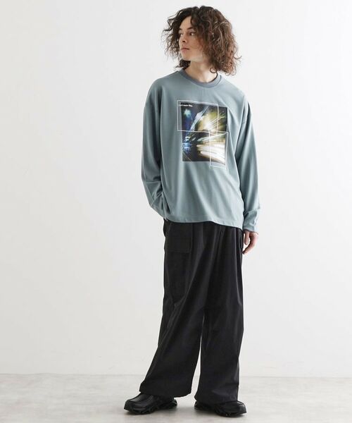 tk.TAKEO KIKUCHI / ティーケー タケオキクチ Tシャツ | ネオングラフィックロンT | 詳細12