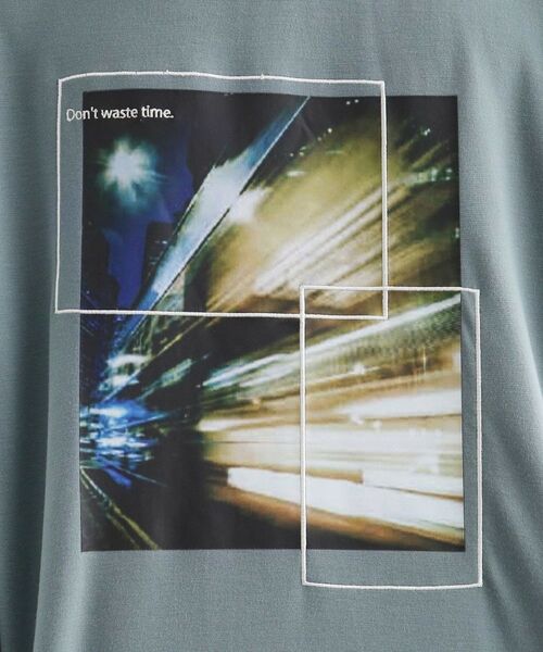 tk.TAKEO KIKUCHI / ティーケー タケオキクチ Tシャツ | ネオングラフィックロンT | 詳細13