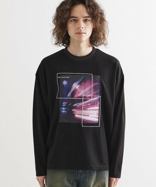 tk.TAKEO KIKUCHI / ティーケー タケオキクチ Tシャツ | ネオングラフィックロンT | 詳細14