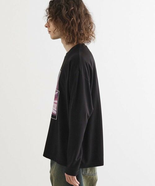 tk.TAKEO KIKUCHI / ティーケー タケオキクチ Tシャツ | ネオングラフィックロンT | 詳細15