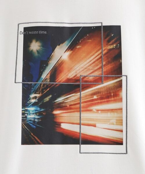 tk.TAKEO KIKUCHI / ティーケー タケオキクチ Tシャツ | ネオングラフィックロンT | 詳細5