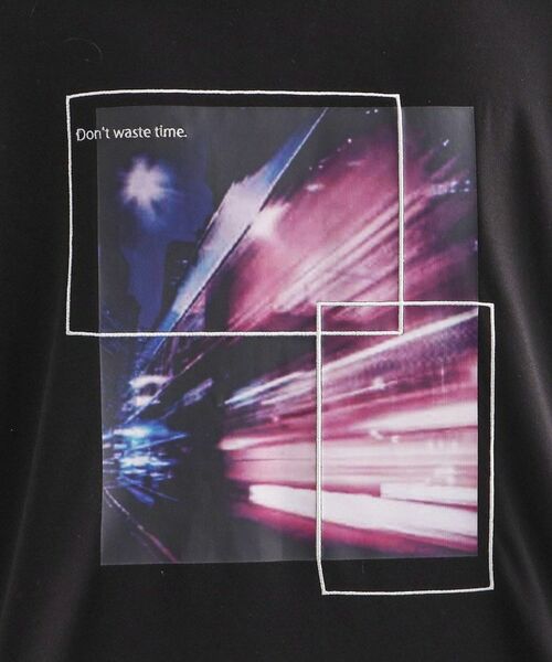 tk.TAKEO KIKUCHI / ティーケー タケオキクチ Tシャツ | ネオングラフィックロンT | 詳細9