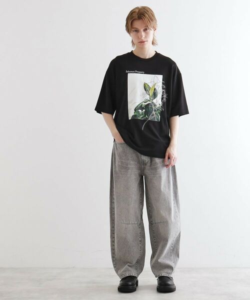 tk.TAKEO KIKUCHI / ティーケー タケオキクチ Tシャツ | フラワープリントTシャツ | 詳細10