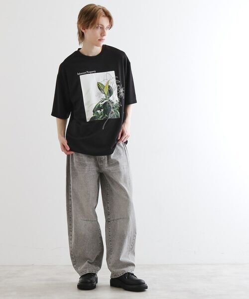 tk.TAKEO KIKUCHI / ティーケー タケオキクチ Tシャツ | フラワープリントTシャツ | 詳細11