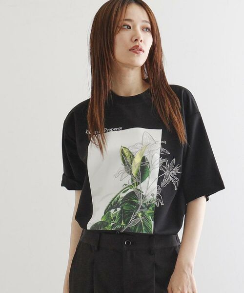 tk.TAKEO KIKUCHI / ティーケー タケオキクチ Tシャツ | フラワープリントTシャツ | 詳細14