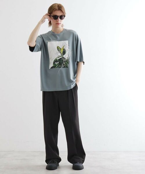 tk.TAKEO KIKUCHI / ティーケー タケオキクチ Tシャツ | フラワープリントTシャツ | 詳細17