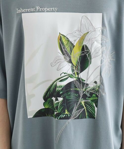 tk.TAKEO KIKUCHI / ティーケー タケオキクチ Tシャツ | フラワープリントTシャツ | 詳細19