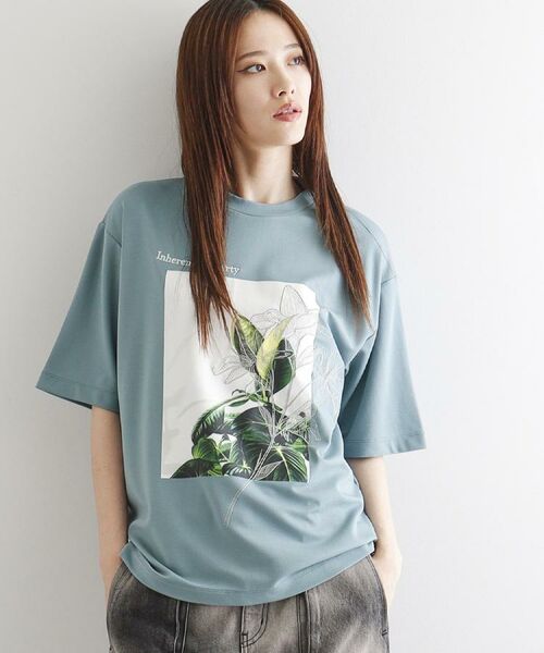 tk.TAKEO KIKUCHI / ティーケー タケオキクチ Tシャツ | フラワープリントTシャツ | 詳細21