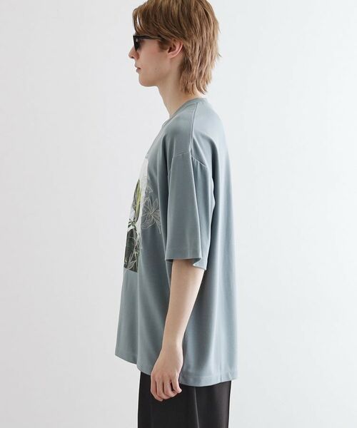 tk.TAKEO KIKUCHI / ティーケー タケオキクチ Tシャツ | フラワープリントTシャツ | 詳細24