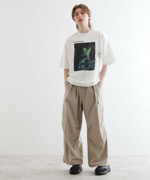 tk.TAKEO KIKUCHI / ティーケー タケオキクチ Tシャツ | フラワープリントTシャツ | 詳細3