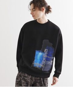 tk.TAKEO KIKUCHI / ティーケー タケオキクチ カットソー | アブストラクトエンブロカットソー