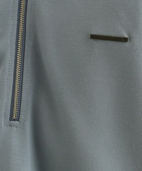 tk.TAKEO KIKUCHI / ティーケー タケオキクチ ポロシャツ | 配色ハーフジップポロ | 詳細11