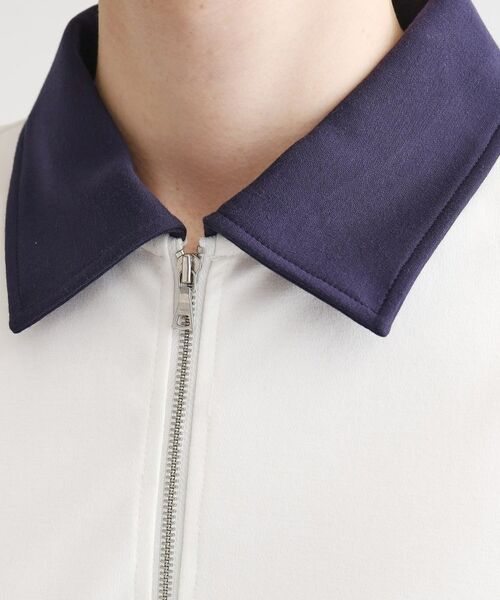 tk.TAKEO KIKUCHI / ティーケー タケオキクチ ポロシャツ | 配色ハーフジップポロ | 詳細17