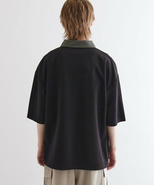 tk.TAKEO KIKUCHI / ティーケー タケオキクチ ポロシャツ | 配色ハーフジップポロ | 詳細23