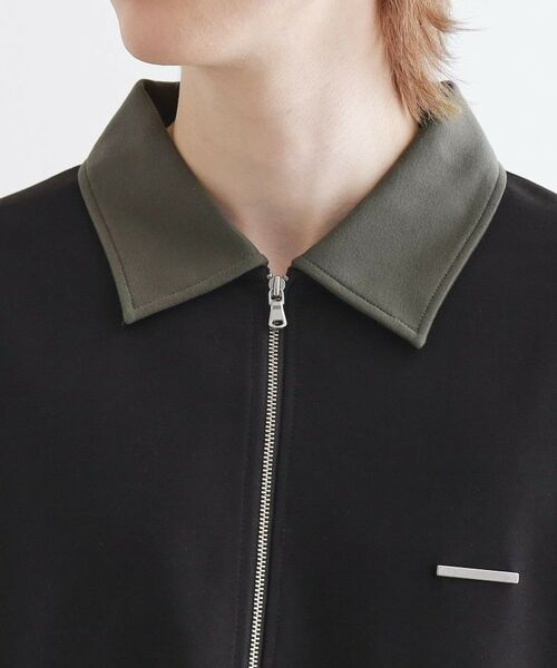 tk.TAKEO KIKUCHI / ティーケー タケオキクチ ポロシャツ | 配色ハーフジップポロ | 詳細24