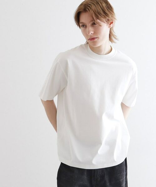 tk. TAKEO KIKUCHI/ティーケー タケオキクチ 【接触冷感・抗菌・UVカット機能】フレンドリークールカットソー ホワイト(001) 03(L) tk. TAKEO KIKUCHI/ティーケー タケオキクチ 【接触冷感・抗菌・UVカット機能】フレンドリークールカットソー ホワイト(001) 03(L)