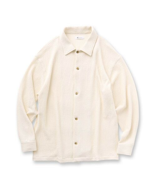 tk.TAKEO KIKUCHI / ティーケー タケオキクチ Tシャツ | カット楊柳シャツ | 詳細1