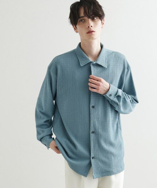 tk.TAKEO KIKUCHI / ティーケー タケオキクチ Tシャツ | カット楊柳シャツ | 詳細10