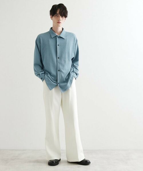 tk.TAKEO KIKUCHI / ティーケー タケオキクチ Tシャツ | カット楊柳シャツ | 詳細11