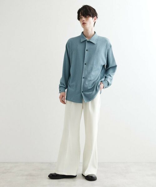 tk.TAKEO KIKUCHI / ティーケー タケオキクチ Tシャツ | カット楊柳シャツ | 詳細12