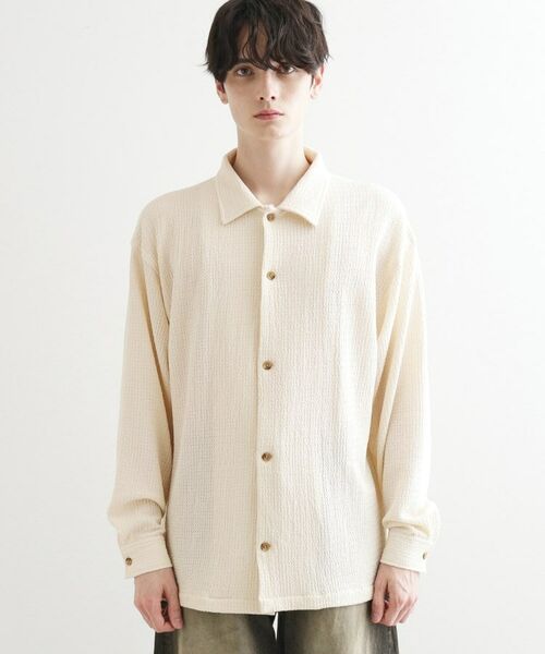 tk.TAKEO KIKUCHI / ティーケー タケオキクチ Tシャツ | カット楊柳シャツ | 詳細14