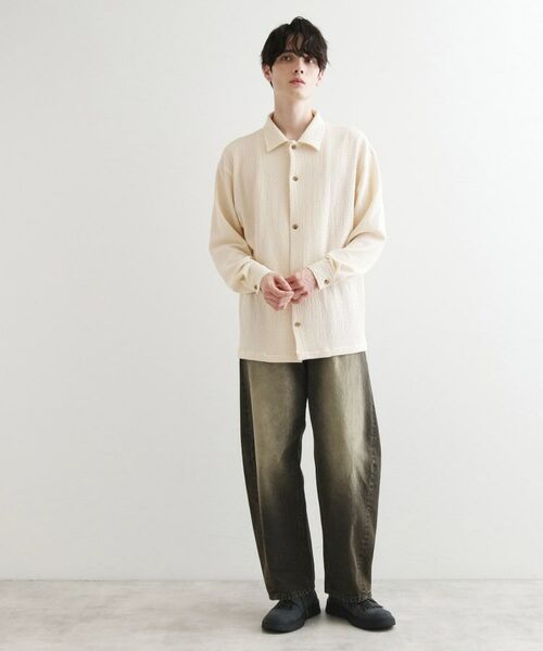 tk.TAKEO KIKUCHI / ティーケー タケオキクチ Tシャツ | カット楊柳シャツ | 詳細4