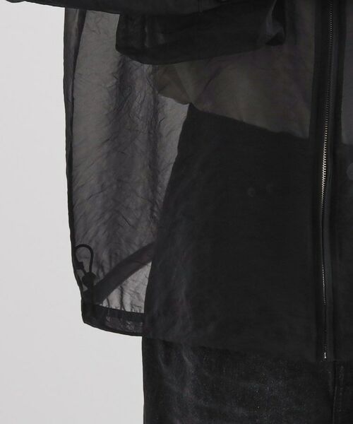 tk.TAKEO KIKUCHI / ティーケー タケオキクチ シャツ・ブラウス | シアーシャツアウター | 詳細16