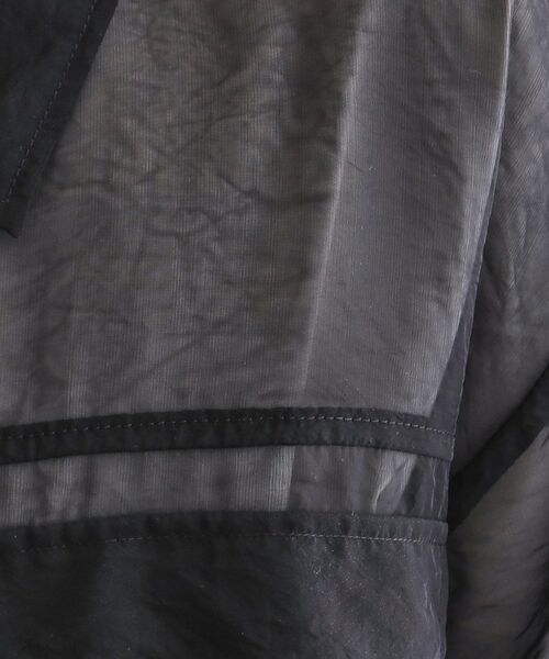 tk.TAKEO KIKUCHI / ティーケー タケオキクチ シャツ・ブラウス | シアーシャツアウター | 詳細9