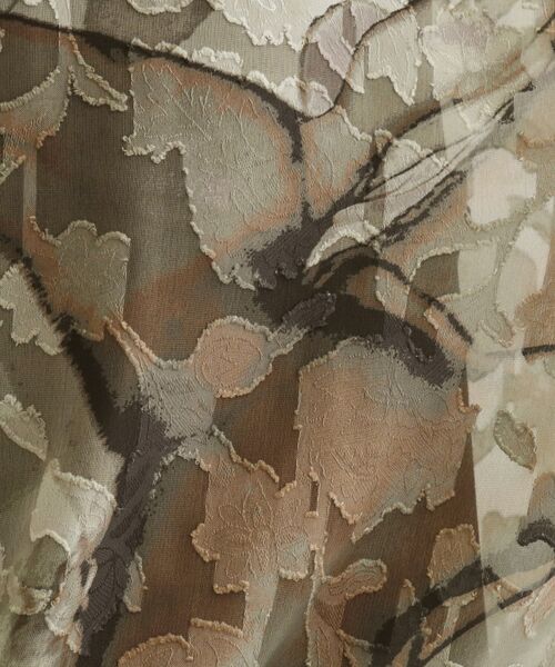 tk.TAKEO KIKUCHI / ティーケー タケオキクチ シャツ・ブラウス | シアーフラワーシャツ | 詳細9