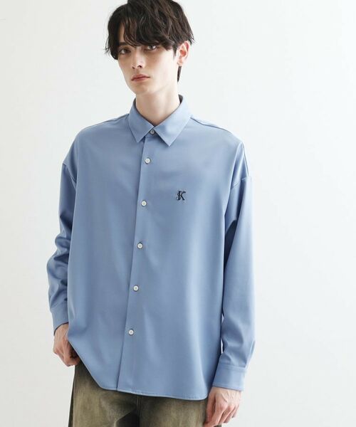 tk.TAKEO KIKUCHI / ティーケー タケオキクチ Tシャツ | エンブロなめらかシャツ | 詳細10