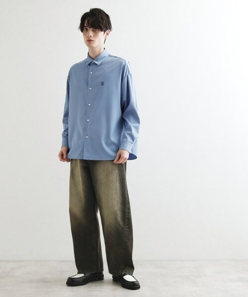 tk.TAKEO KIKUCHI / ティーケー タケオキクチ Tシャツ | エンブロなめらかシャツ | 詳細12