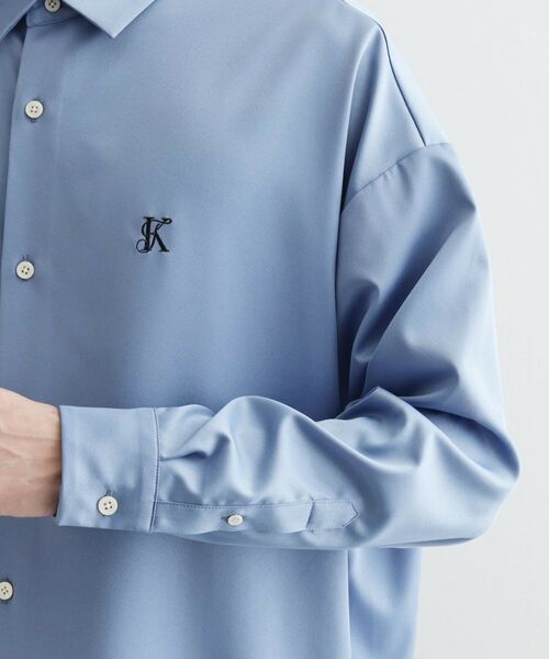 tk.TAKEO KIKUCHI / ティーケー タケオキクチ Tシャツ | エンブロなめらかシャツ | 詳細18