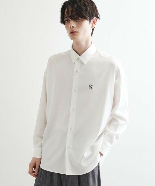 tk.TAKEO KIKUCHI / ティーケー タケオキクチ Tシャツ | エンブロなめらかシャツ | 詳細2