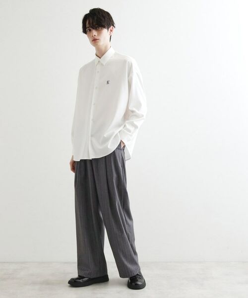 tk.TAKEO KIKUCHI / ティーケー タケオキクチ Tシャツ | エンブロなめらかシャツ | 詳細4