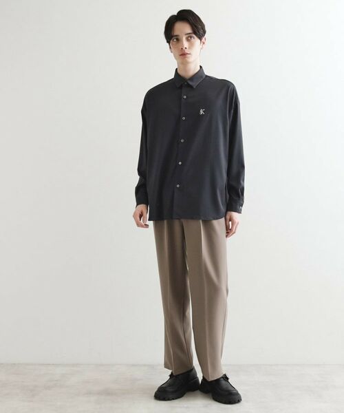 tk.TAKEO KIKUCHI / ティーケー タケオキクチ Tシャツ | エンブロなめらかシャツ | 詳細8