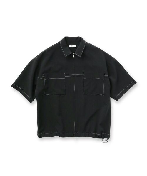 tk.TAKEO KIKUCHI / ティーケー タケオキクチ シャツ・ブラウス | ステッチシャツアウター | 詳細1