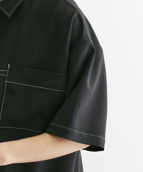 tk.TAKEO KIKUCHI / ティーケー タケオキクチ シャツ・ブラウス | ステッチシャツアウター | 詳細15