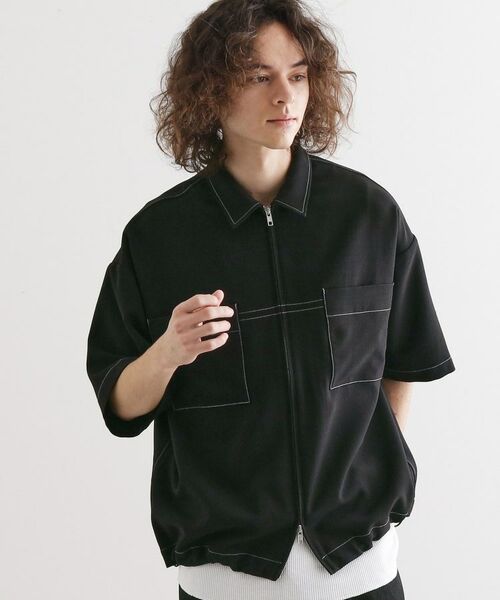 tk.TAKEO KIKUCHI / ティーケー タケオキクチ シャツ・ブラウス | ステッチシャツアウター | 詳細3