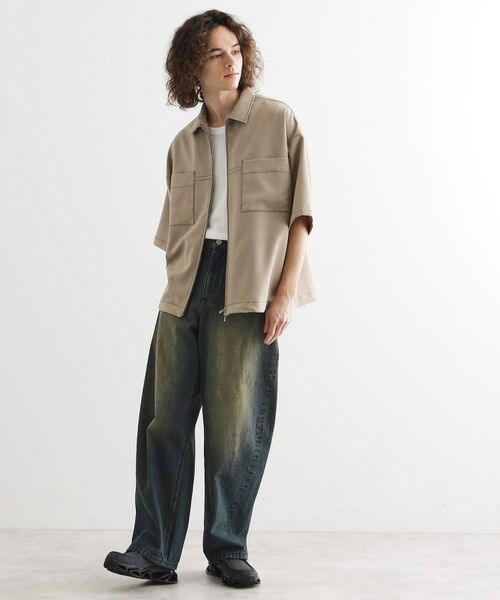 tk.TAKEO KIKUCHI / ティーケー タケオキクチ シャツ・ブラウス | ステッチシャツアウター | 詳細8