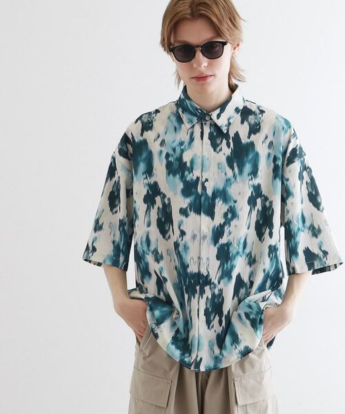 tk.TAKEO KIKUCHI / ティーケー タケオキクチ Tシャツ | 楊柳ブラープリントシャツ | 詳細10