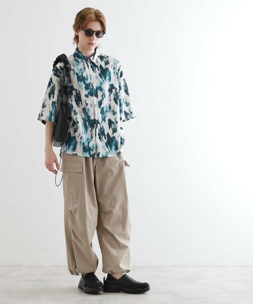 tk.TAKEO KIKUCHI / ティーケー タケオキクチ Tシャツ | 楊柳ブラープリントシャツ | 詳細11