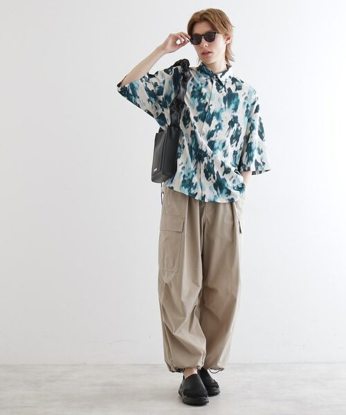 tk.TAKEO KIKUCHI / ティーケー タケオキクチ Tシャツ | 楊柳ブラープリントシャツ | 詳細12