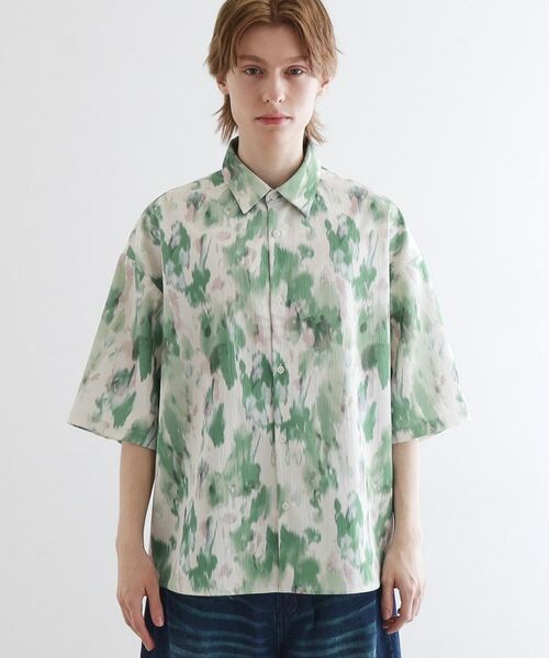 tk.TAKEO KIKUCHI / ティーケー タケオキクチ Tシャツ | 楊柳ブラープリントシャツ | 詳細14