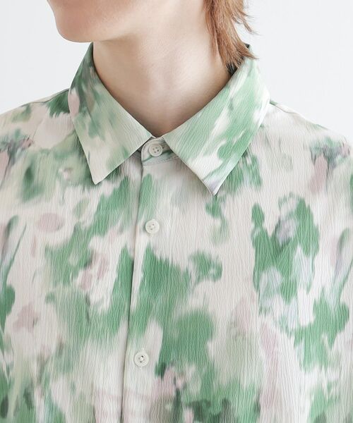 tk.TAKEO KIKUCHI / ティーケー タケオキクチ Tシャツ | 楊柳ブラープリントシャツ | 詳細17