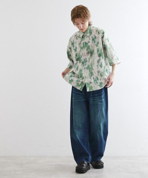 tk.TAKEO KIKUCHI / ティーケー タケオキクチ Tシャツ | 楊柳ブラープリントシャツ | 詳細7